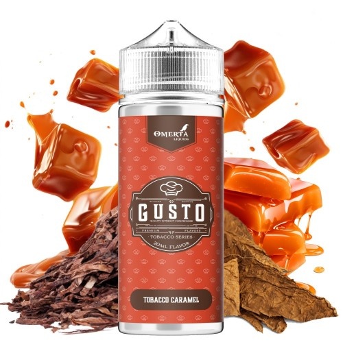 Omerta Gusto Tobacco Caramel 20/120 ml